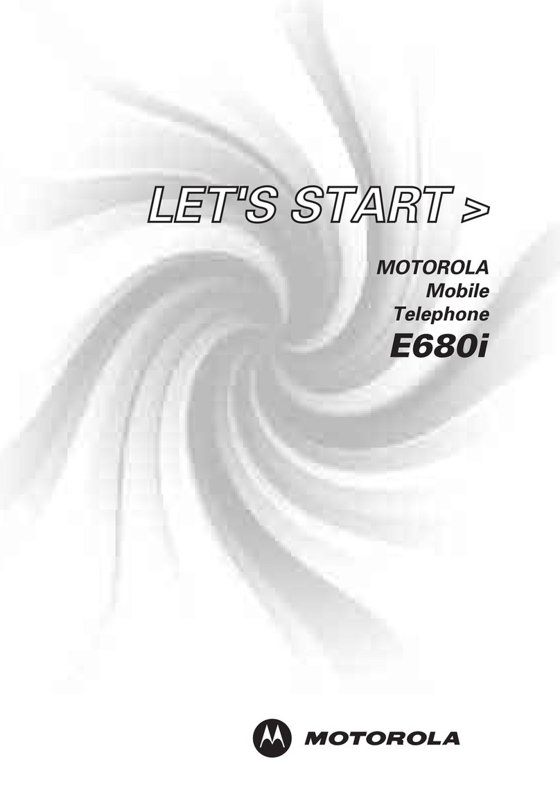Motorola E680i - Smartphone - GSM User manual