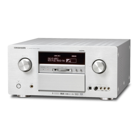 Marantz SR9600 User manual Marantz SR9600 User manual
