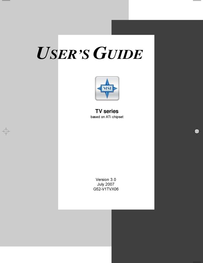 MSI Theater 650PRO user guide