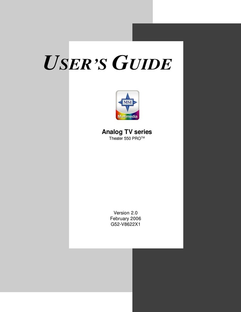 MSI Theater 550PRO user guide