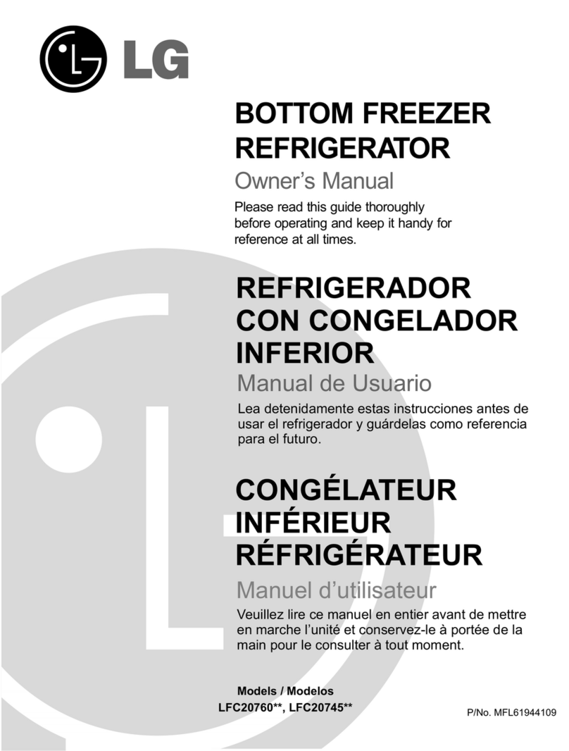 LG LFC20760 Series owner's manual