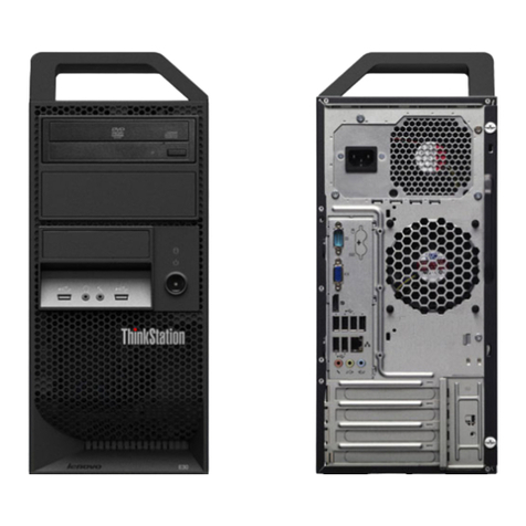 Lenovo ThinkStation E30 7824 Hardware Maintenance Manual