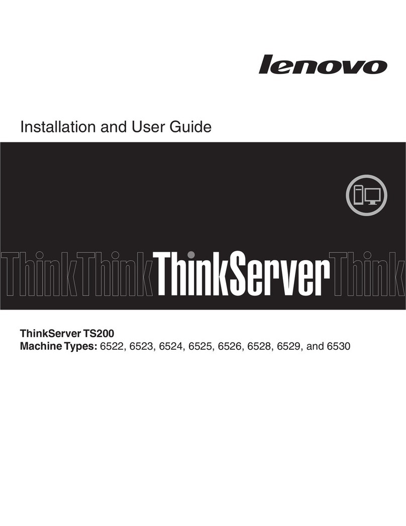 Lenovo ThinkServer TS200 User manual