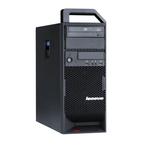 Lenovo ThinkStation S20 4157 Installation instructions