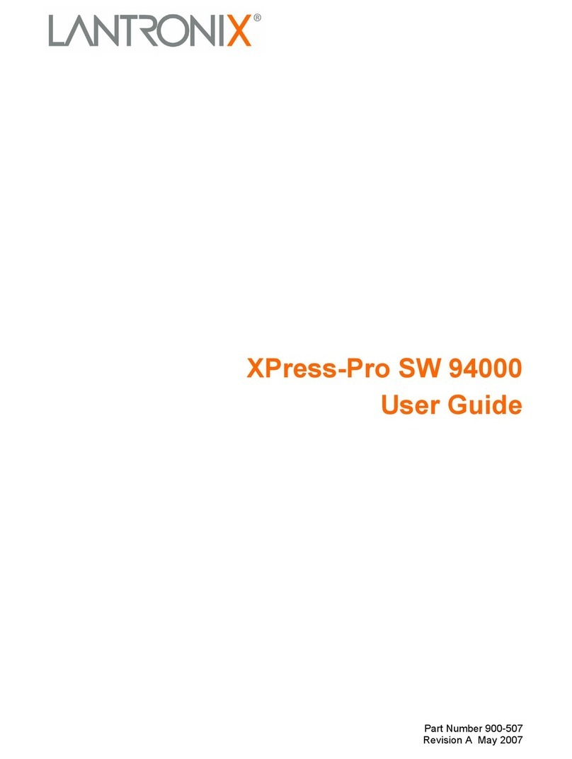 Lantronix Xpress-Pro SW 94000 User manual