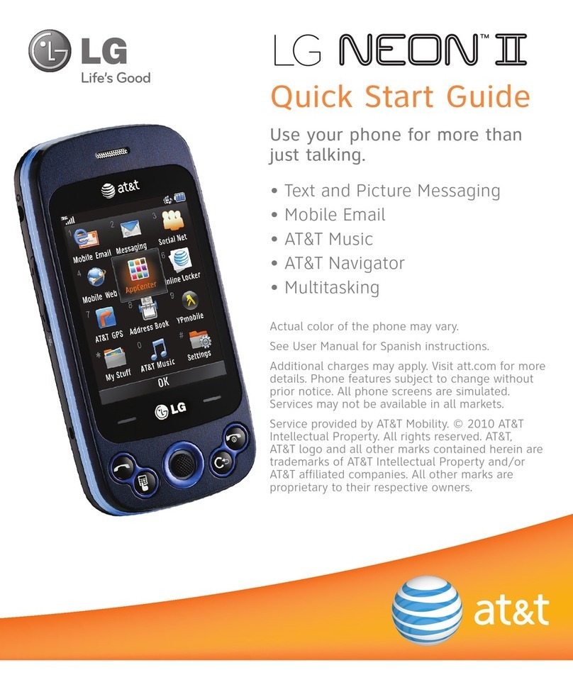 LG Neon II User manual