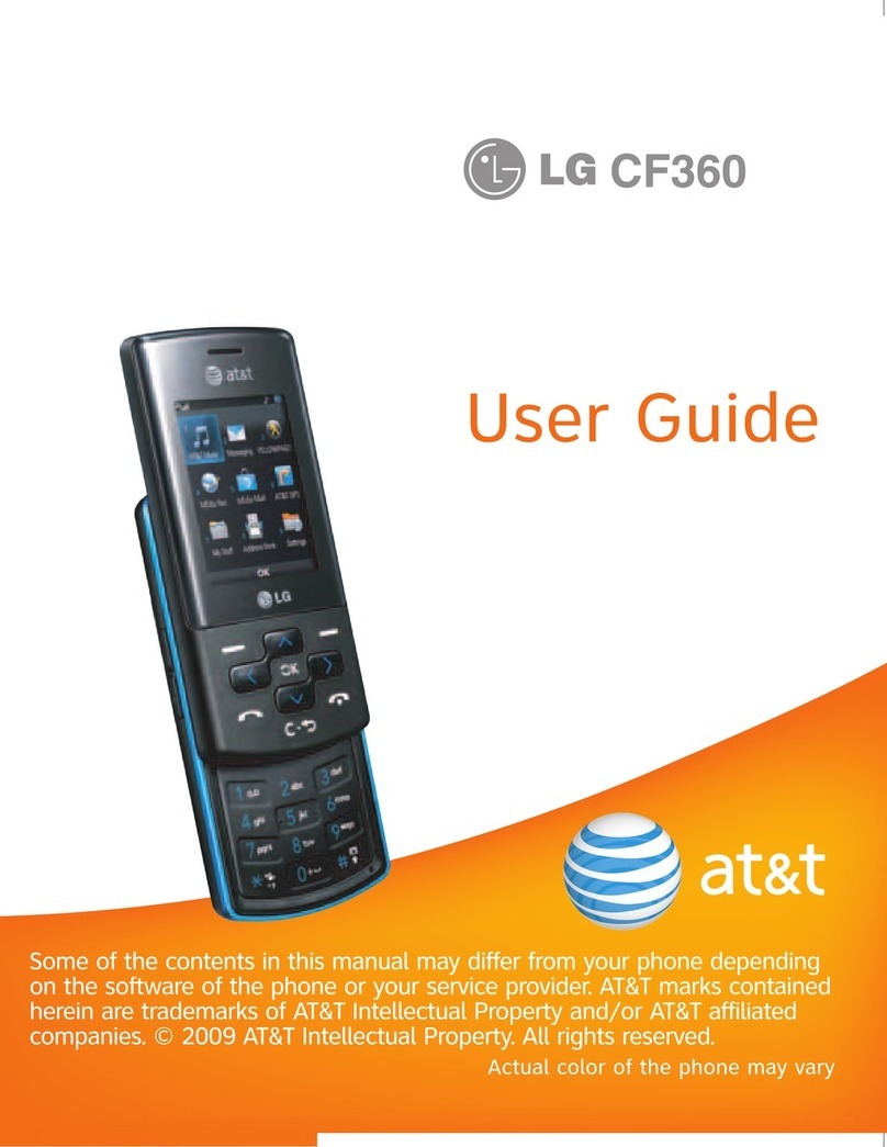 LG CF360 User manual