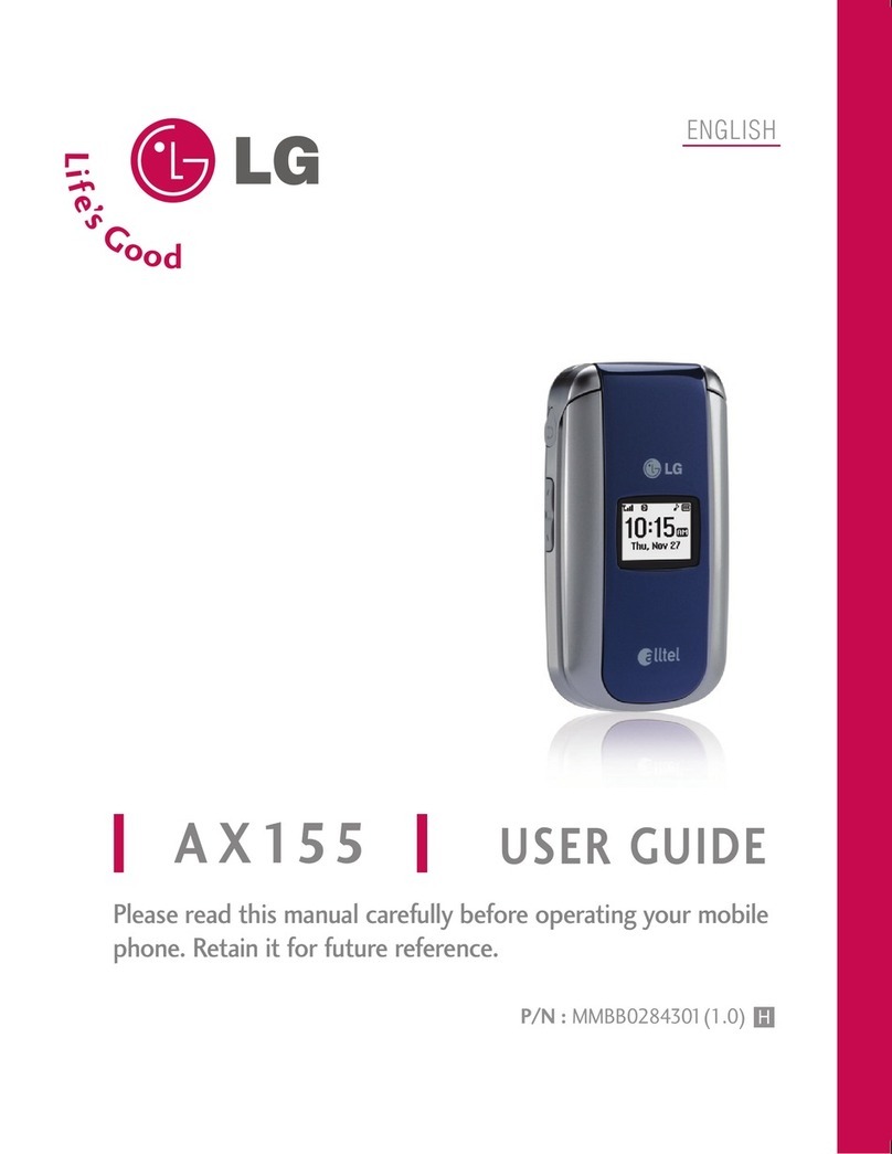 LG AX155 User manual