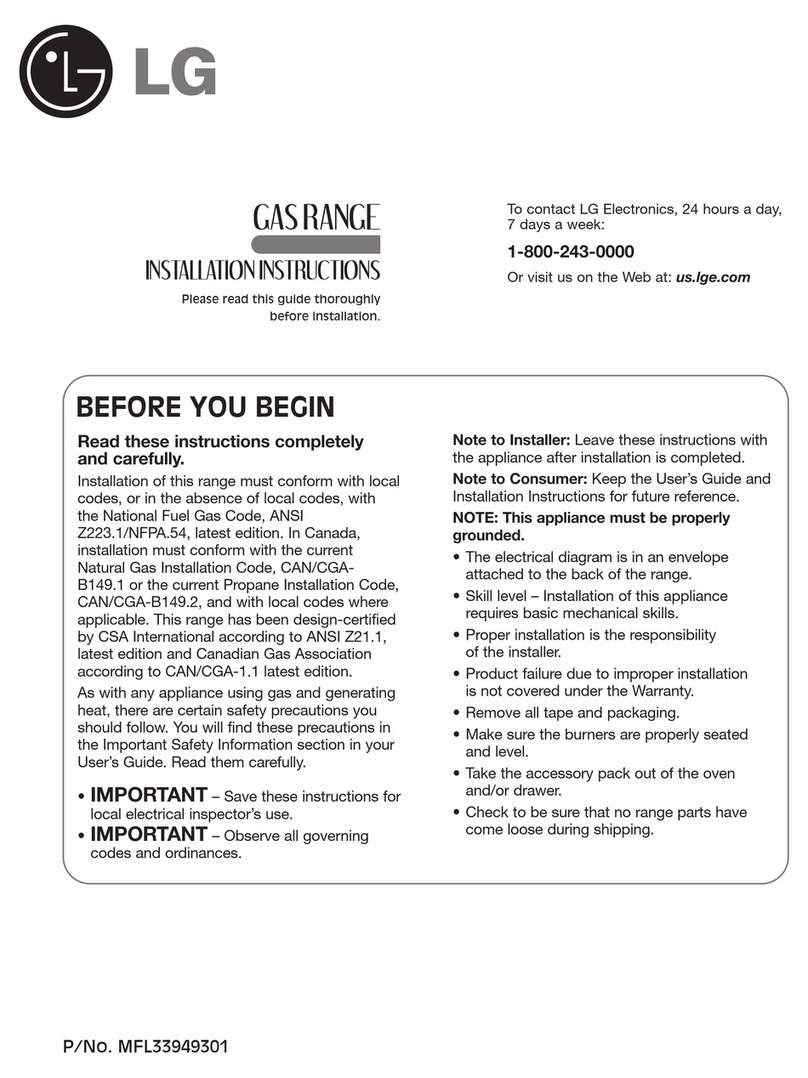 LG LRG30355 installation instructions