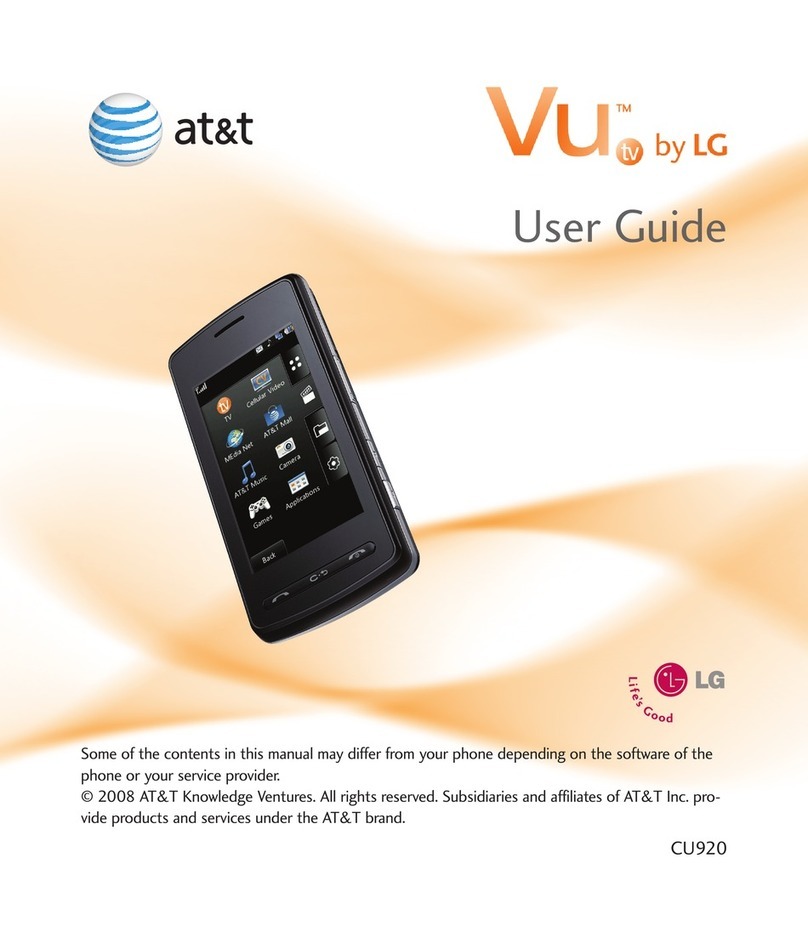 LG Vu TV User manual