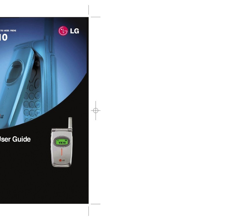 LG VX10 user guide