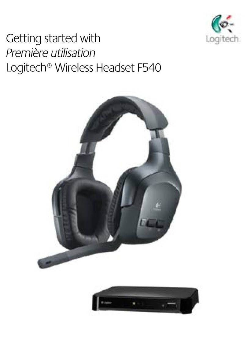Logitech F540 User manual