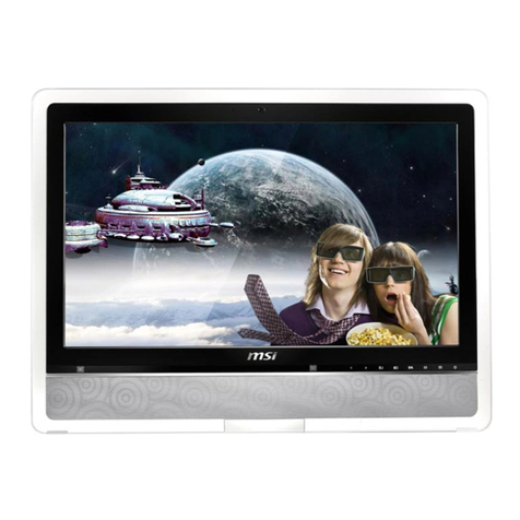 MSI Wind Top AE2420 3D User manual