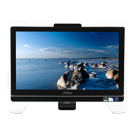 MSI Wind Top AE2020 Quick start guide