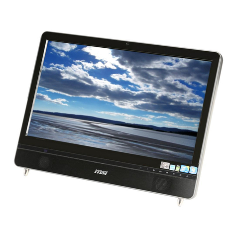 MSI Wind Top AE2400 User manual