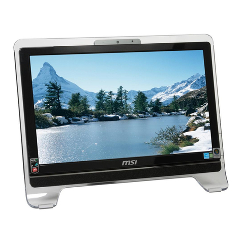 MSI Wind Top AE2010 User manual