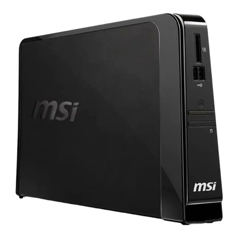 MSI Wind Box DC200 Quick start guide
