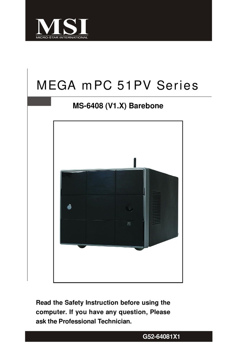 MSI MEGA MPC 51PV User manual