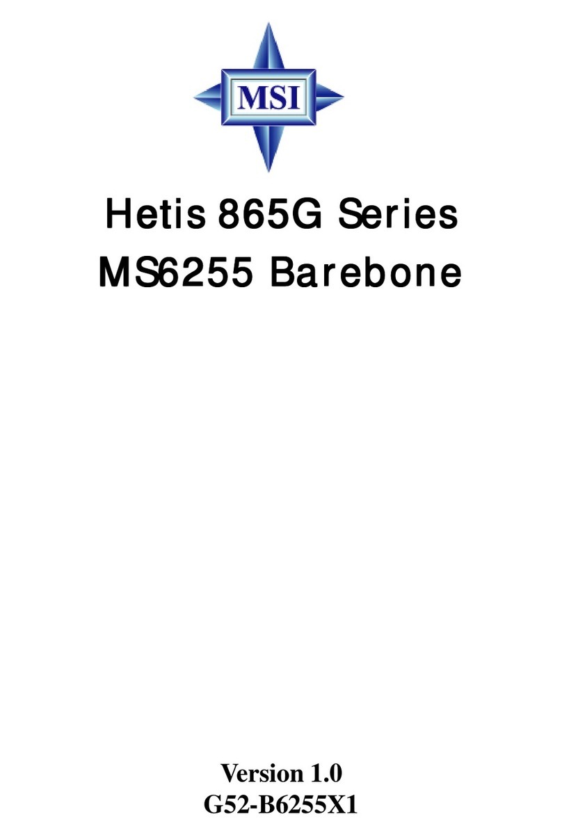 MSI Hetis 865G User manual