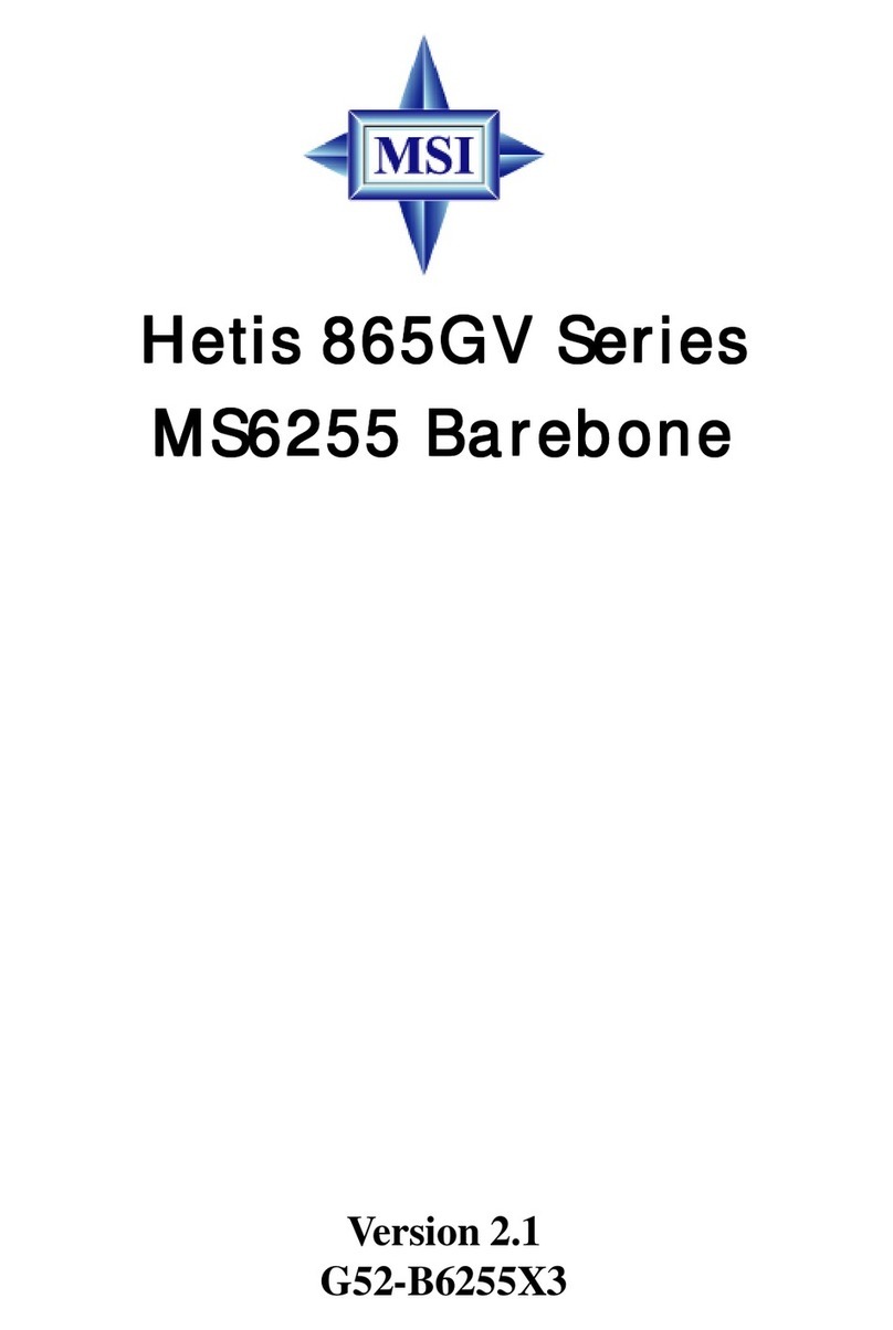 MSI Hetis 865GV User manual