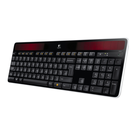 Logitech K750 User manual