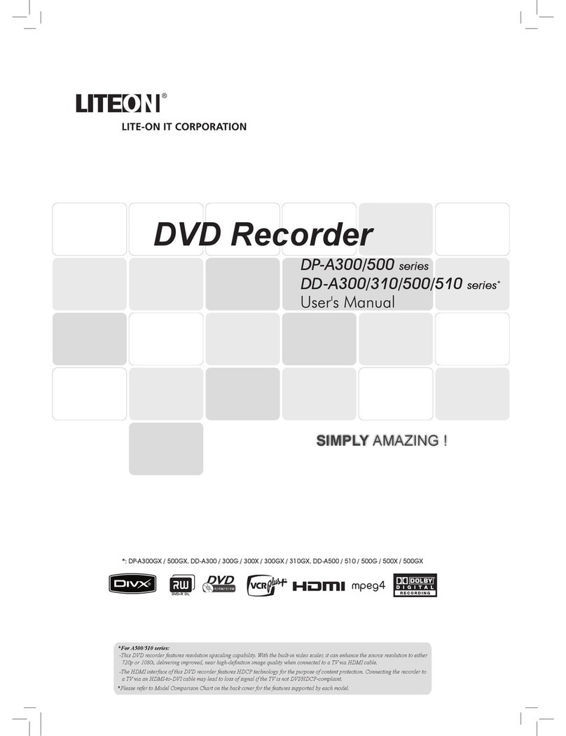 LiteOn DD-A300G User manual