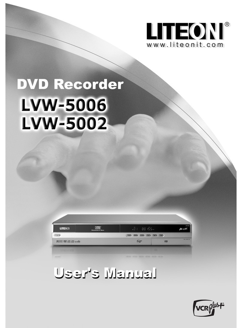 LiteOn LVW-5002 user manual