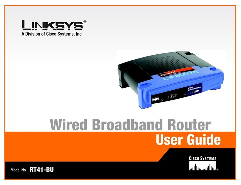 Linksys RT41-BU user guide