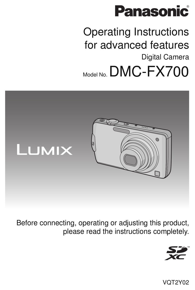 Panasonic Lumix DMC-FX700 User manual