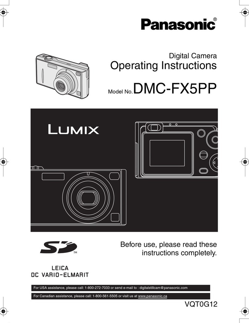 Panasonic Lumix DMC-FX5 User manual Panasonic Lumix DMC-FX5 User manual