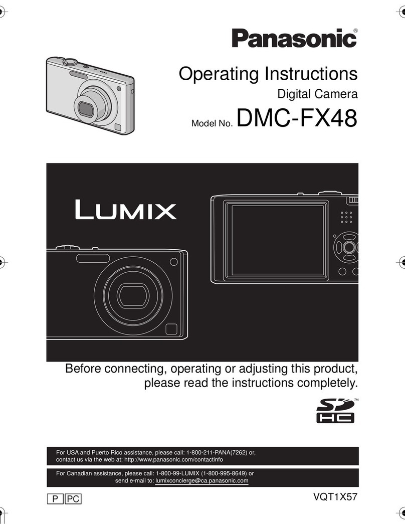 Panasonic LUMIX DMC-FX48 User manual