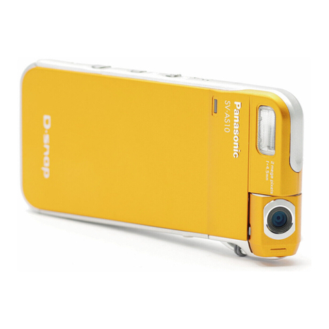 Panasonic D-Snap SV-AS10 User manual