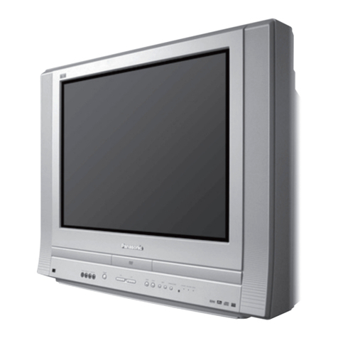 Panasonic PV27DF4 - MONITOR/DVD COMBO User manual