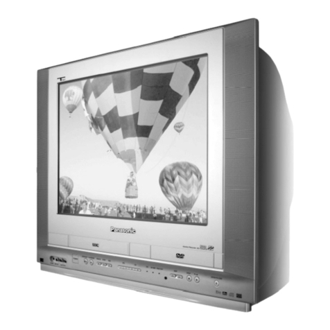 Panasonic AG520VDH - COMB. DVD/VCR/TV operating instructions