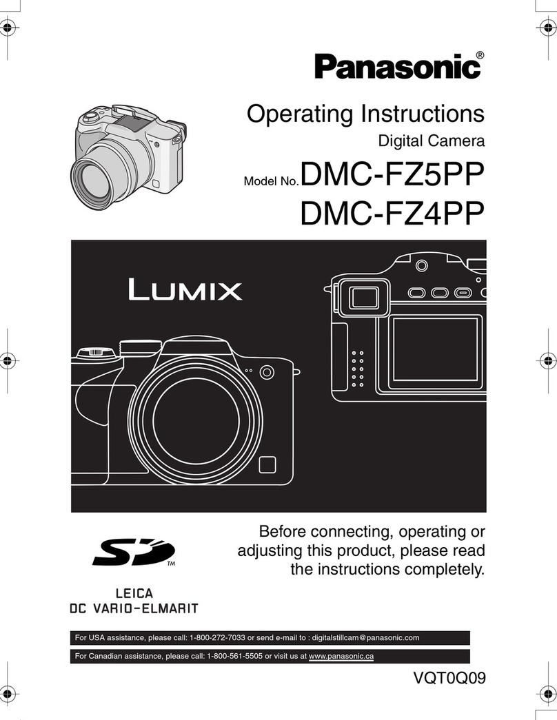 Panasonic Lumix DMC-FZ4 operating instructions