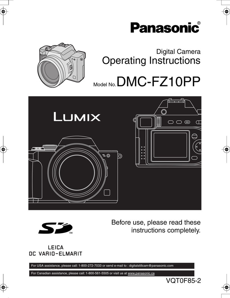 Panasonic Lumix DMC-FZ10 User manual