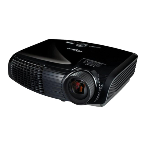 Optoma GT750E User manual