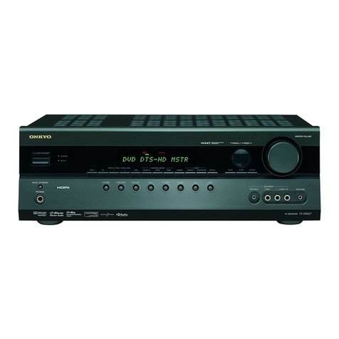 Onkyo TXSR507 - 5.1 Ch HT Receiver User manual