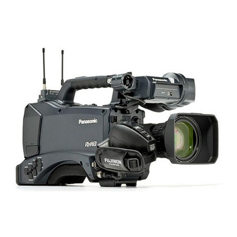 Panasonic AG-HPX370 operating instructions