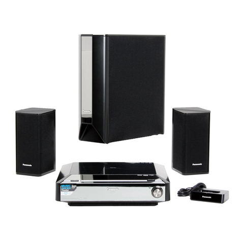 Panasonic SC-PTX7 User manual