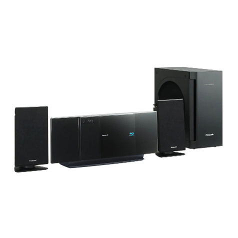 Panasonic SC-BTX70 - 1080p Premium Blu-ray Compact Home Theater... User manual
