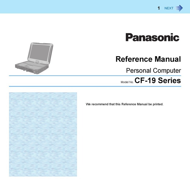 Panasonic Toughbook CF-19KDRAG6B User manual Panasonic Toughbook CF-19KDRAG6B User manual