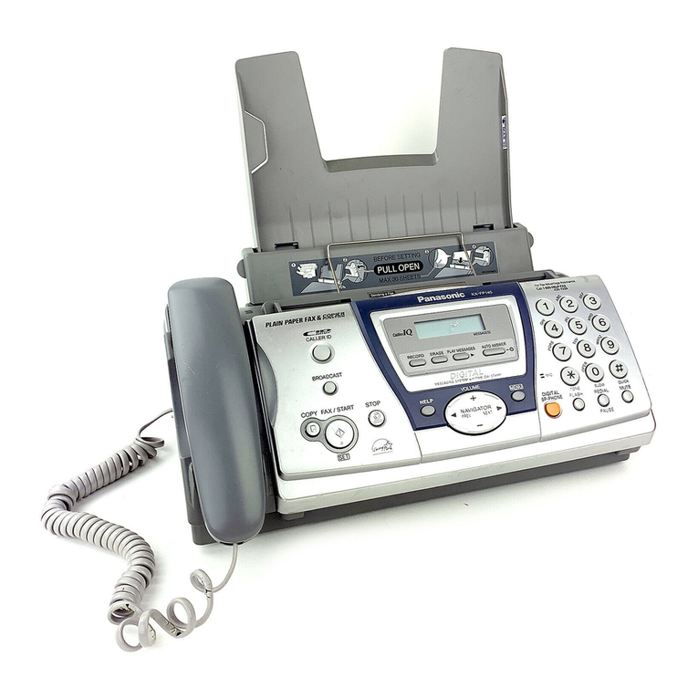 Panasonic KX-FP145 operating instructions