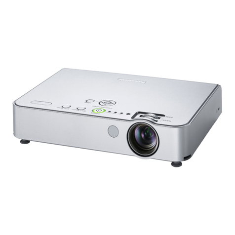 Panasonic PT-LB50NTE Instruction and safety manual