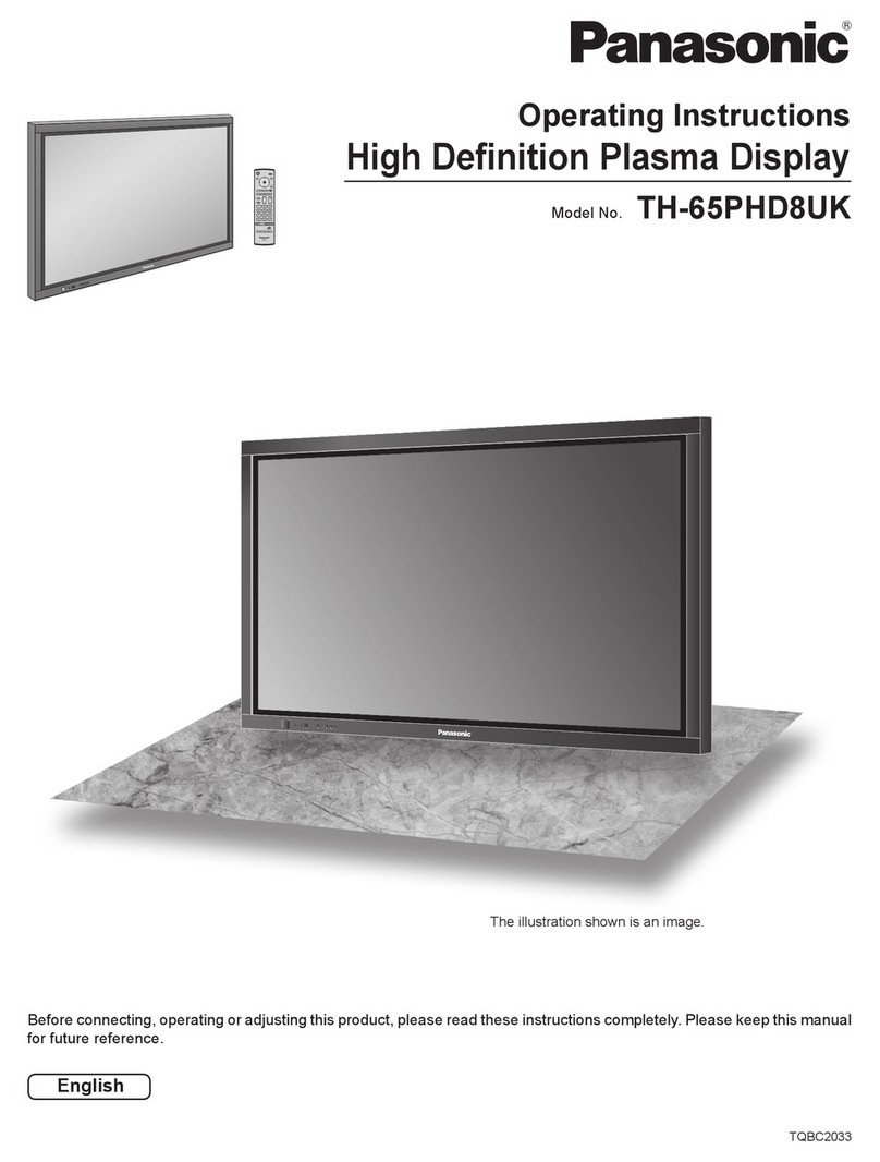 Panasonic Viera TH-65PHD8 User manual