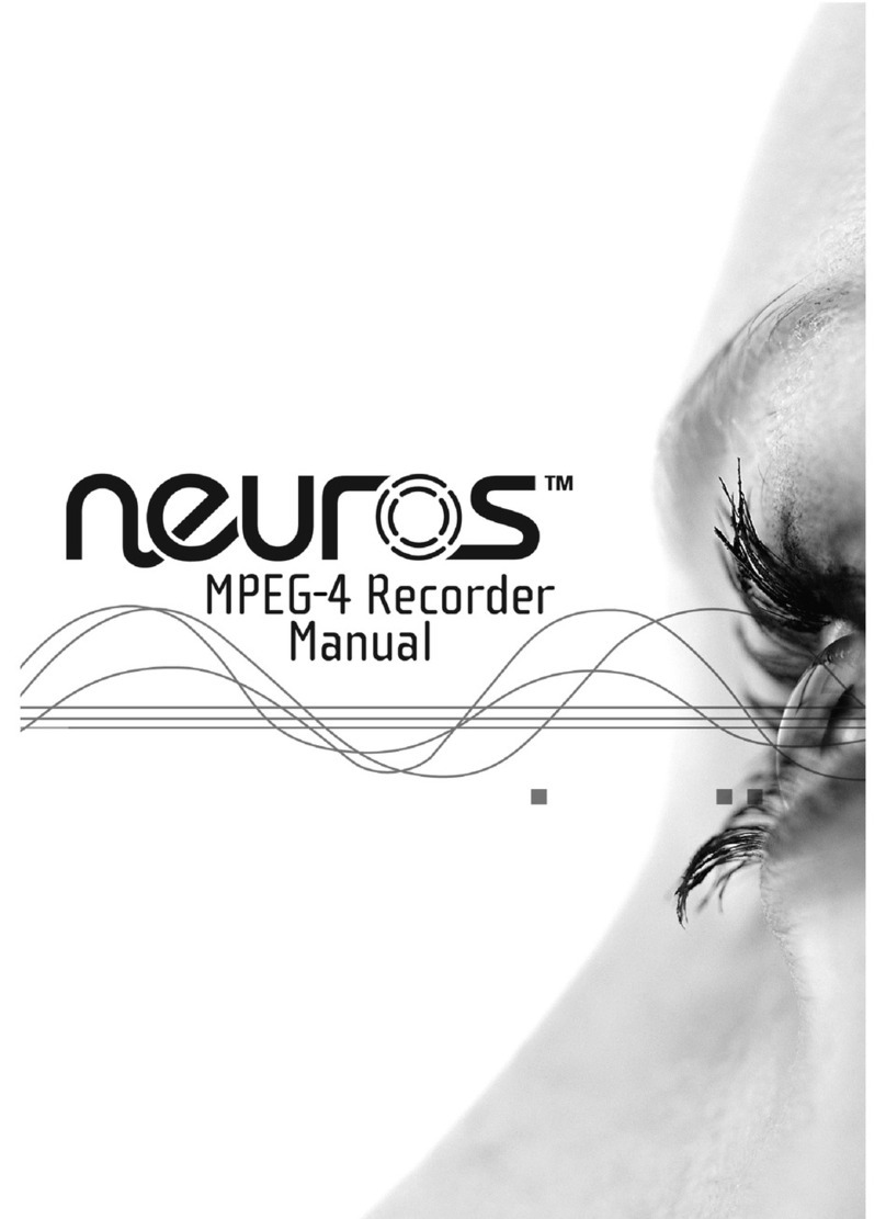 Neuros MPEG4 Recorder 1 User manual