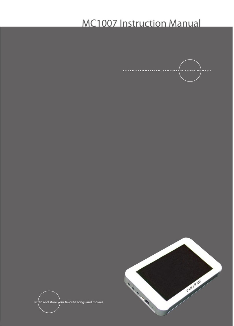 Nextar MC1007 instruction manual