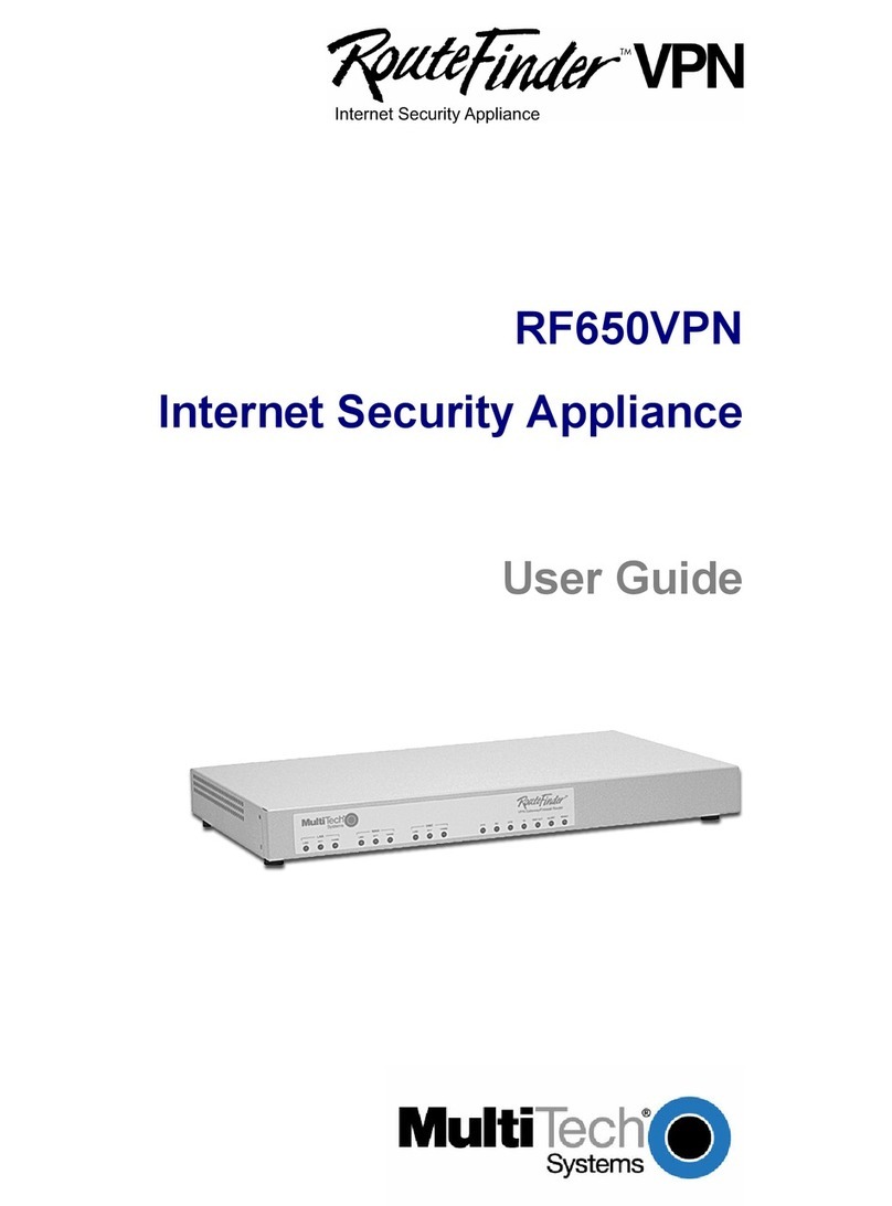Multitech RouteFinder RF650VPN user guide Multitech RouteFinder RF650VPN user guide