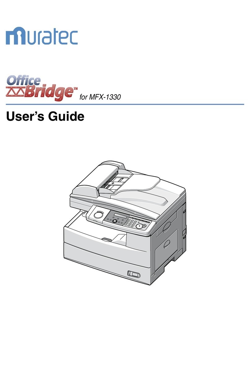 Muratec MFX-1330 user guide