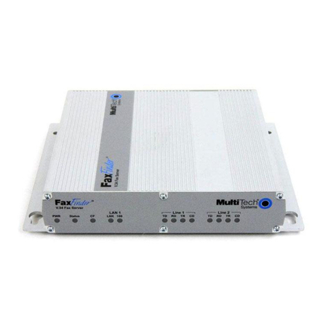 Multitech FaxFinder FF-120 User manual
